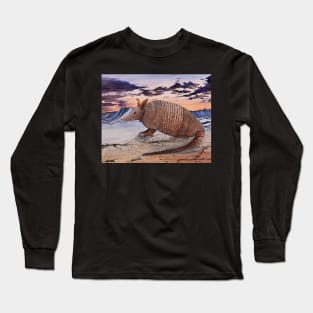 Armadillo Sunset Long Sleeve T-Shirt